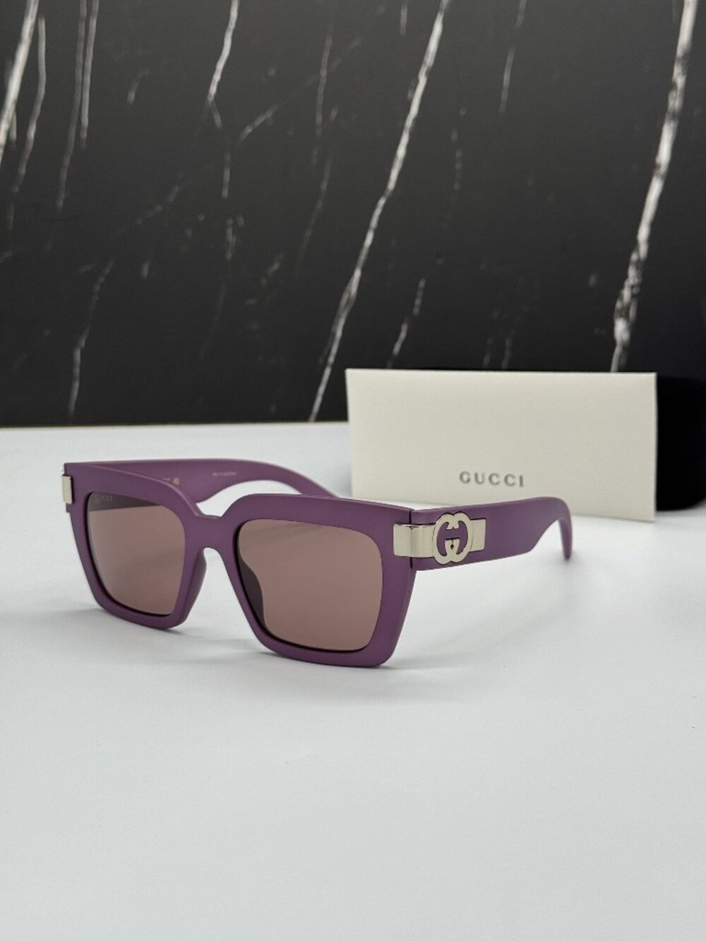NEW GUCCI GG1689S 004 VIOLET WOMEN SUNGLASSES